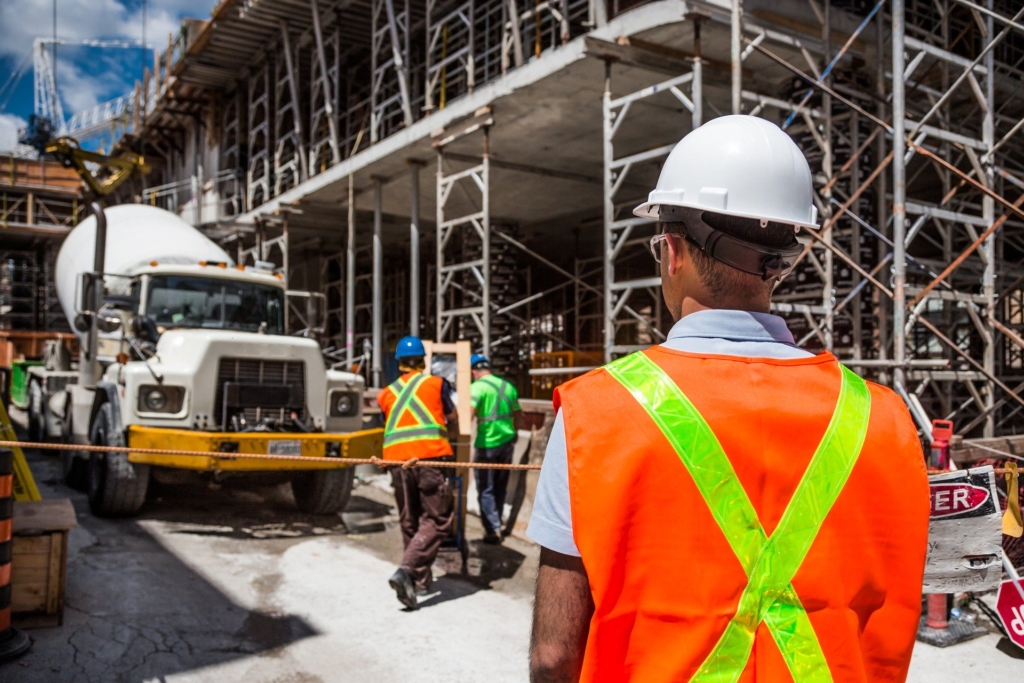 Arbeitsschutz auf der Baustelle